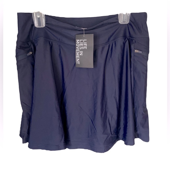 High Waisted Swim Skirt - Picture 2 of 9